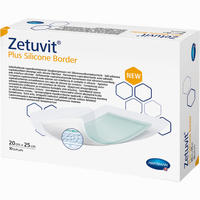 Zetuvit Plus Silicone Border 20 Cm X 25 Cm 10 Stück