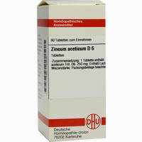 Zincum Aceticum D6 Tabletten 80 Stück