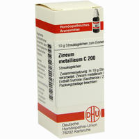 Zincum Metallicum C200 Globuli 10 g
