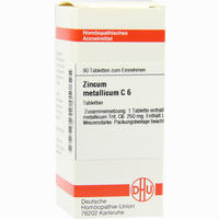Zincum Metallicum C6 Tabletten 80 Stück