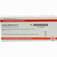 Zincum Metallicum D12 Ampullen 10 x 1 ml