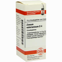 Zincum Valerianicum D4 Globuli 10 g