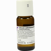 Zincum Valerianicum D6 Dilution Weleda 50 ml
