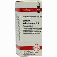 Zincum Valerianicum D6 Globuli 10 g