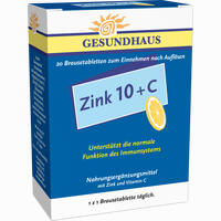 Zink 10+c Brausetabletten 20 Stück