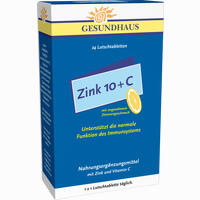 Zink 10+c Lutschtabletten 24 Stück