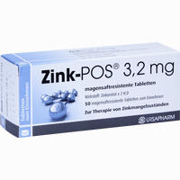 Zink- Pos 3.2mg Tabletten 50 Stück