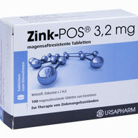 Zink- Pos 3.2mg Tabletten 100 Stück