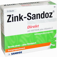 Zink Sandoz Direkt Beutel 20 Stück
