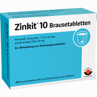 Zinkit 10 Brausetabletten 20 Stück