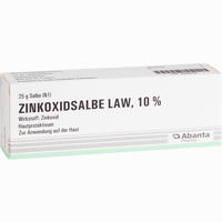 Zinkoxidsalbe Law 10% 25 g