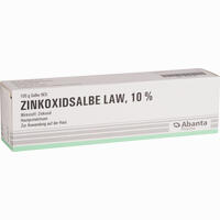 Zinkoxidsalbe Law 10% 100 g