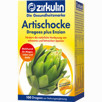 Zirkulin Artischocke Dragees Plus Enzian 100 Stück