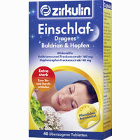 Zirkulin Einschlaf- Dragees Baldrian & Hopfen 40 Stück