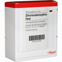 Zitronensäurezyklus- Heel Ampullen 10 Stück