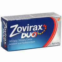 Zovirax Duo 50 Mg G 10 Mg G Creme 2 g