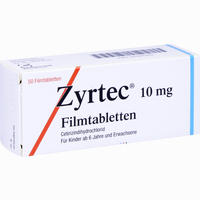 Zyrtec Filmtabletten UCB Pharma GmbH 50 Stück