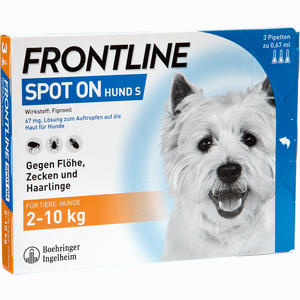 Frontline Spot On Hund S Vet Losung 3 Stuck Preisvergleich