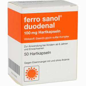 Ferro Sanol Duodenal Kapseln 50 Stuck Preisvergleich