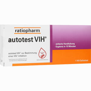 Autotest Vih Ratiopharm Hiv Selbsttest Sicher Diskret Zu Hause