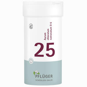 Abbildung von Biochemie Pflüger Nr. 25 Aurum Chloratum Natron. D6 Tabletten 400 Stück