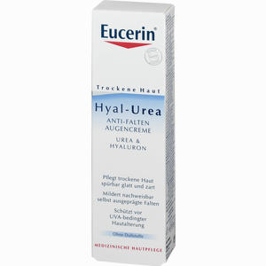 Abbildung von Eucerin Hyal- Urea Anti- Falten Augencreme 15 ml