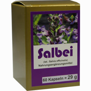 Abbildung von Salbei Kapseln Aalborg pharma 60 Stück